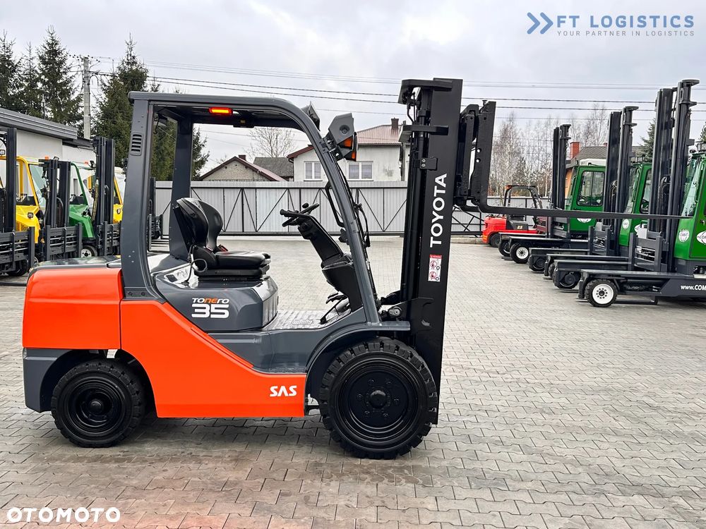 Toyota 52-8FDJF35 / DIESEL / 2016 / JEDYNE 2096 MOTOGODZIN / WOLNY SKOK / DUPLEX / JAK NOWA - 24