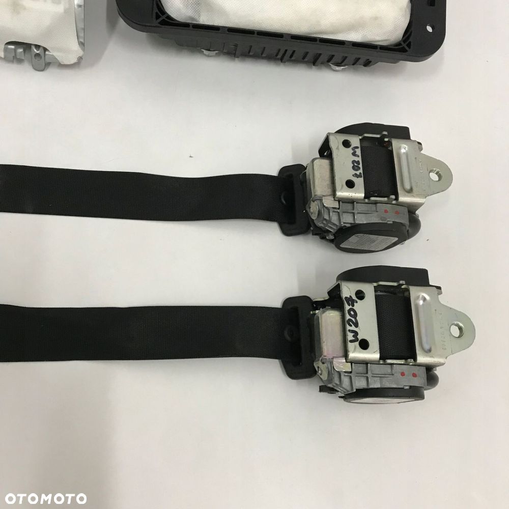 MERCEDES W207 DESKA ROZDZIELCZA KONSOLA KOKPIT PULPIT PODUSZKI AIRBAG AIR BAG PASY KIT SET - 8