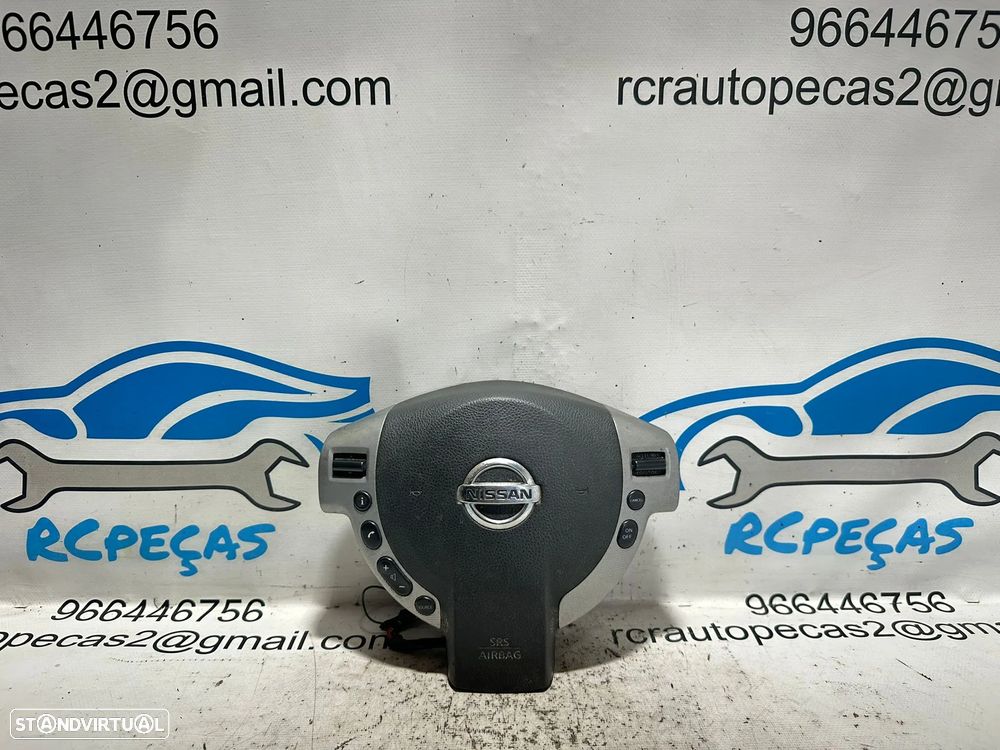 .Airbag Volante Guiador Original Nissan Qashqai J10 98510JD16C 2006 - 2013 - 2