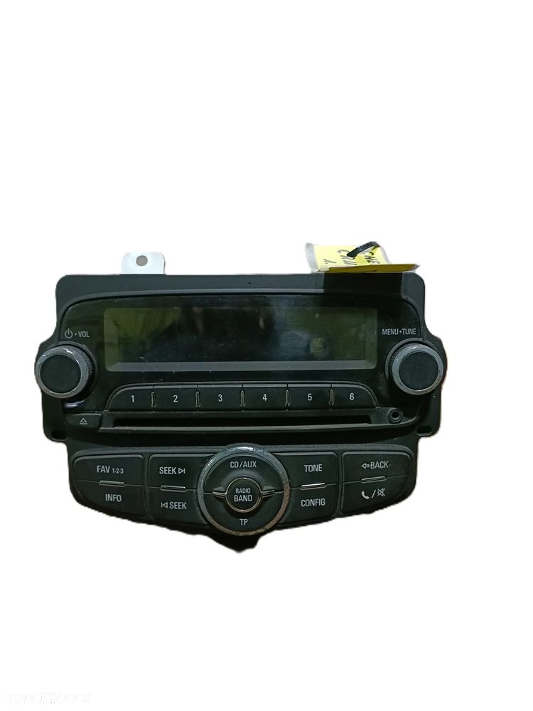 CHEVROLET CRUZE 12-16 LIFT 1,7 VCDI radioodtwarzacz radioodbiornik radio 95367707 * - 1