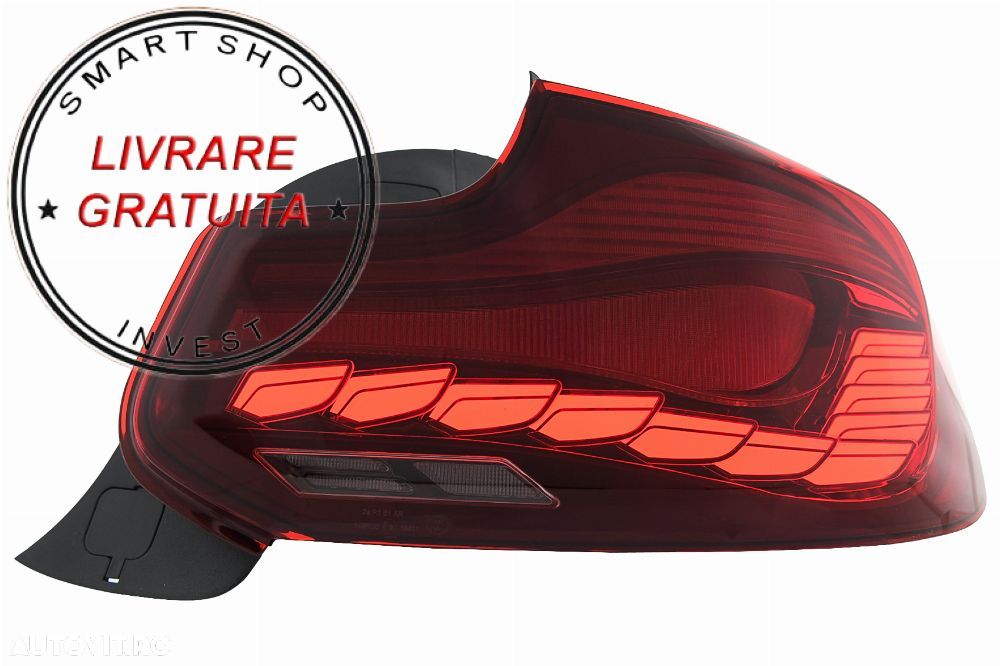 Stopuri OLED BMW Seria 2 F22 F23 M2 F87 (2014-2020) Semnal Dinamic Secvential- livrare gratuita - 2