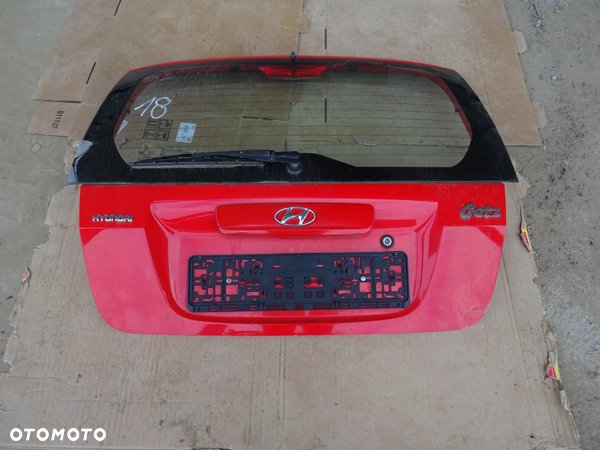 Klapa Bagażnika Hyundai Getz Lift 5D 0R (Goła)