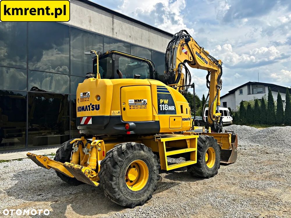 Komatsu PW 118 MR-8 KOPARKA KOŁOWA ROTOTILT 2017R | LIEBHERR A 309, TEREX 42, CAT, HITACHI ZX 140, VOLVO EW 140, 160 - 21