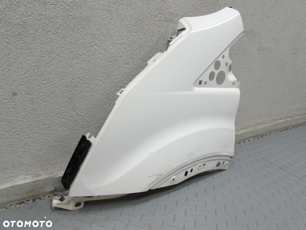 FORD TRANSIT VIII MK8 14-19 BLOTNIK PRZOD LEWY FROZEN WHITE - 2