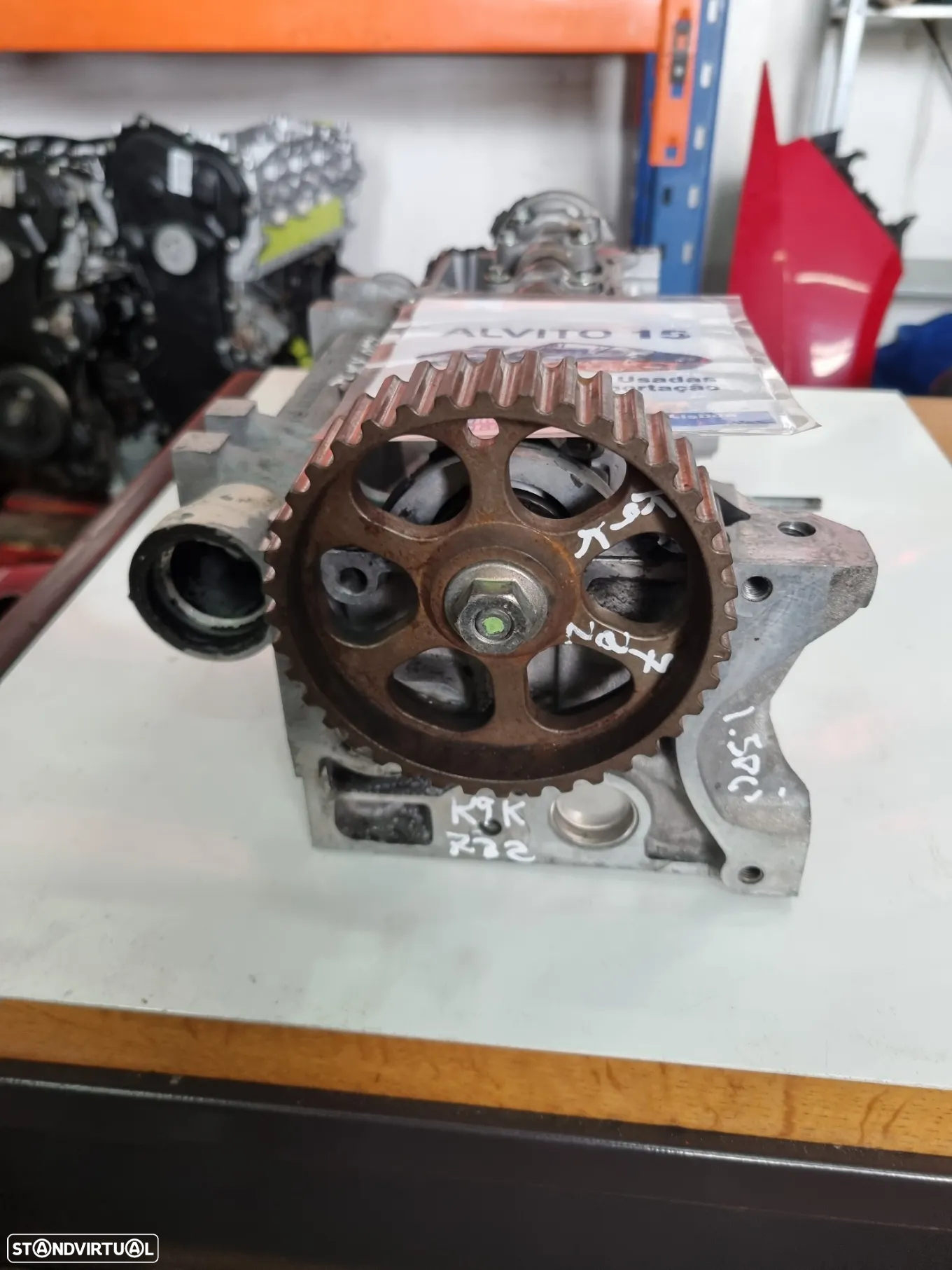 Colaça / Cabeça de motor Renault 1.5 dci -105 cv  k9k732 - Nissan Qashqai - 2