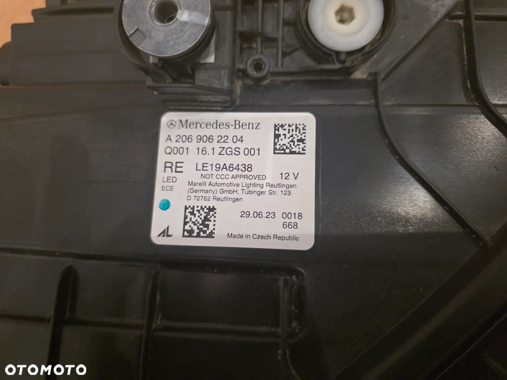 Lampa Lewy Przód MERCEDES-BENZ klasa C - 2