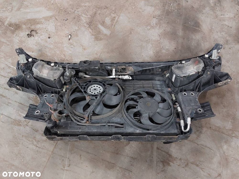 PAS PRZEDNI WZMOCNIENIE CZOŁOWE + CHŁODNICE + LAMPY SKODA FABIA I 1.2 6V - 5