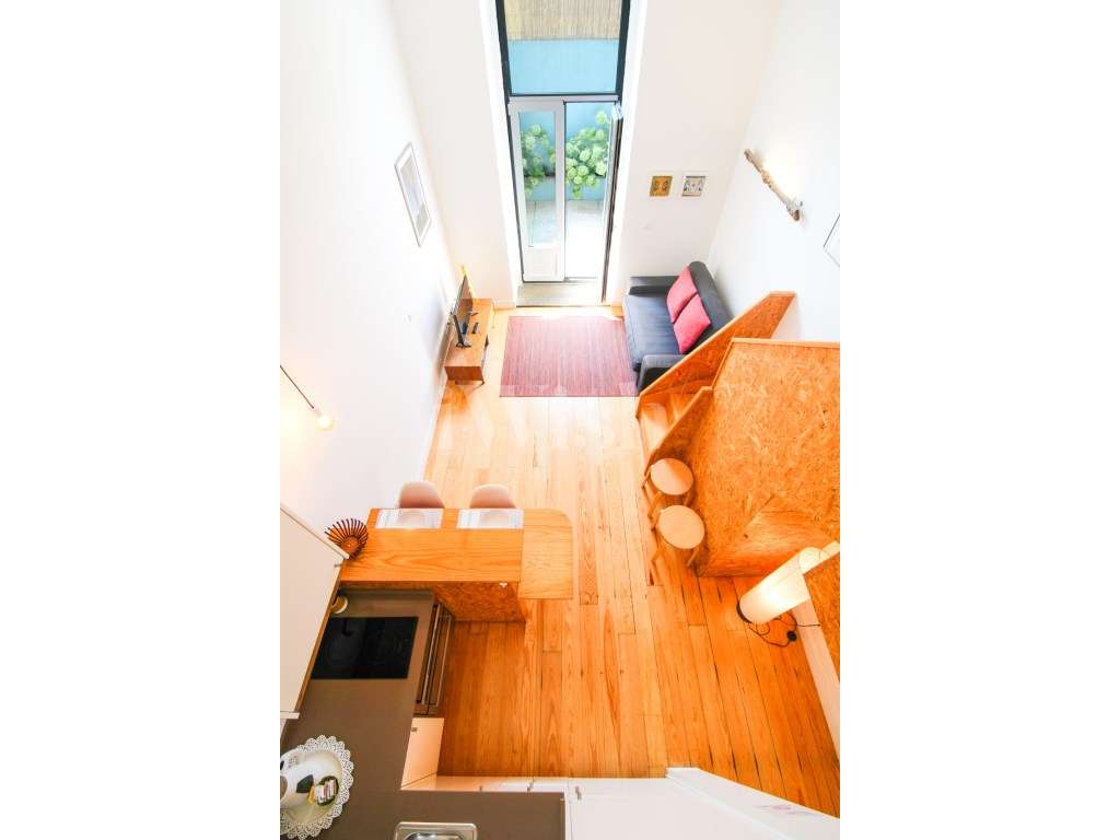 Apartamento Mezzanine com 1 quarto, Terraço e Mobilado - Grande imagem: 5/22