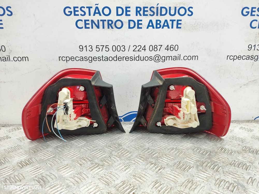Farolins traseiros trás direito esquerdo originais BMW Serie 3 E90 Sedan Carro Pré LCI de 2004 a 2008 - 11
