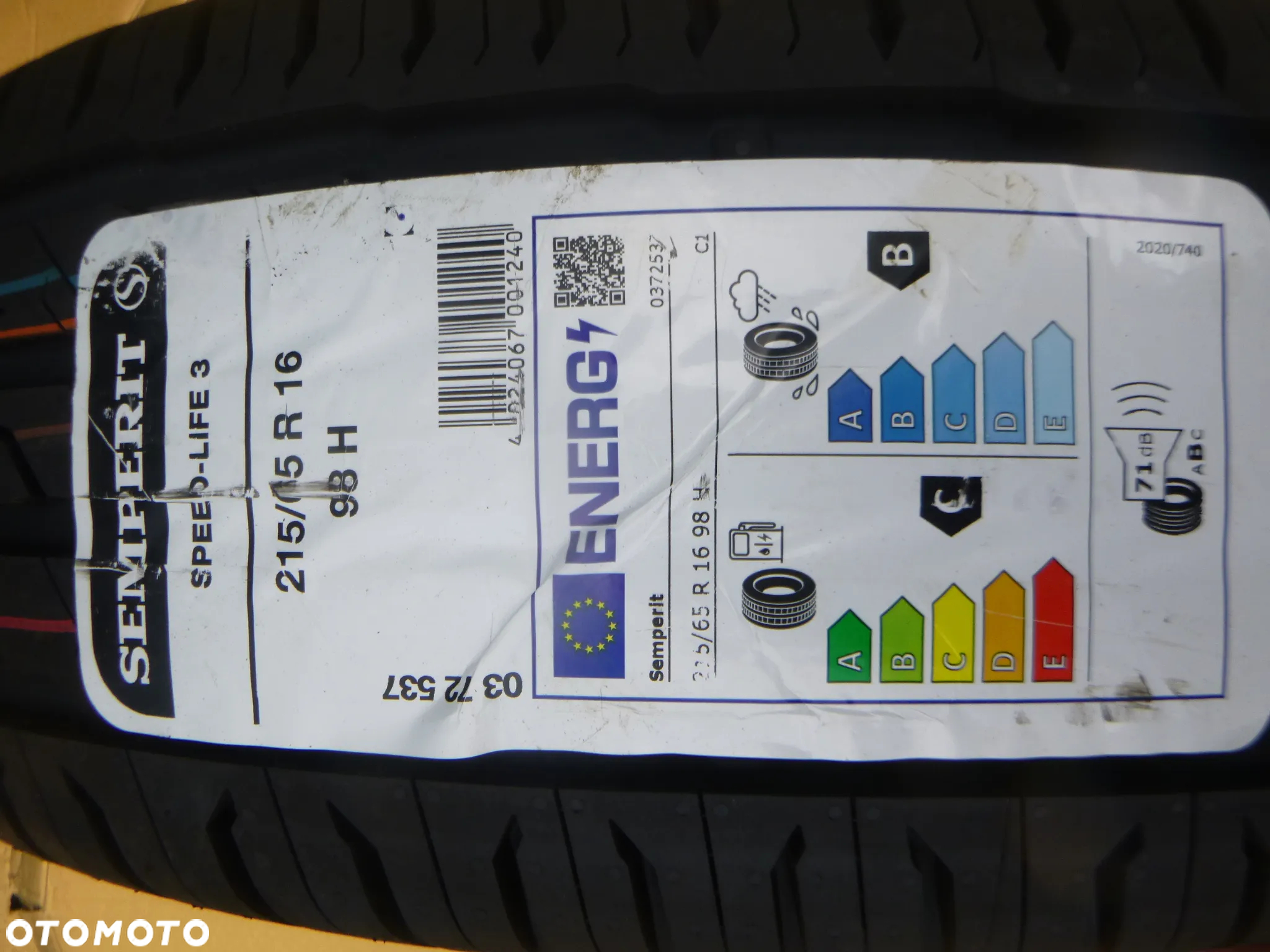 nowa opona letnia semperit speed-life 3 215/65 r16 98H - 2
