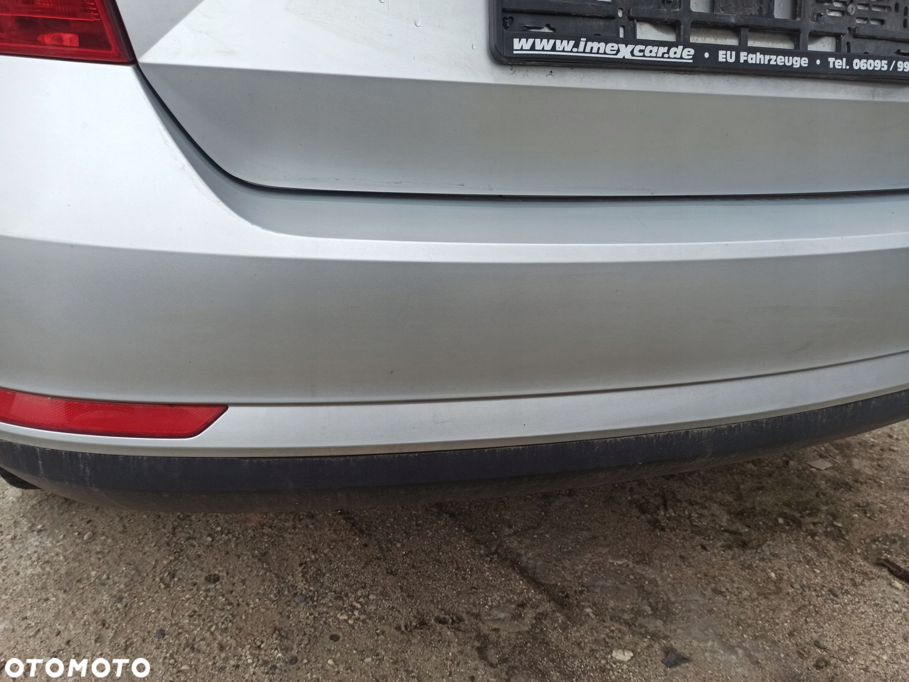 Zderzak tył SKODA RAPID KOMBI LA7W 15r - 6
