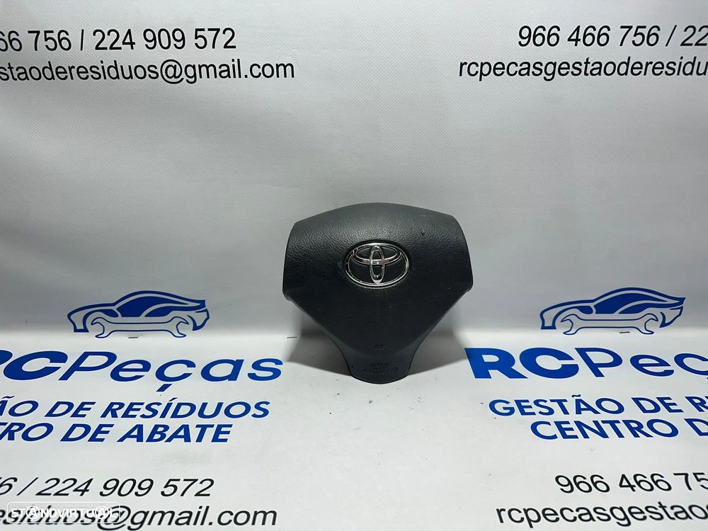 .Airbag Volante Condutor Original Toyota Corolla E12 Verso 451000F010 2004 - 2010 - 3