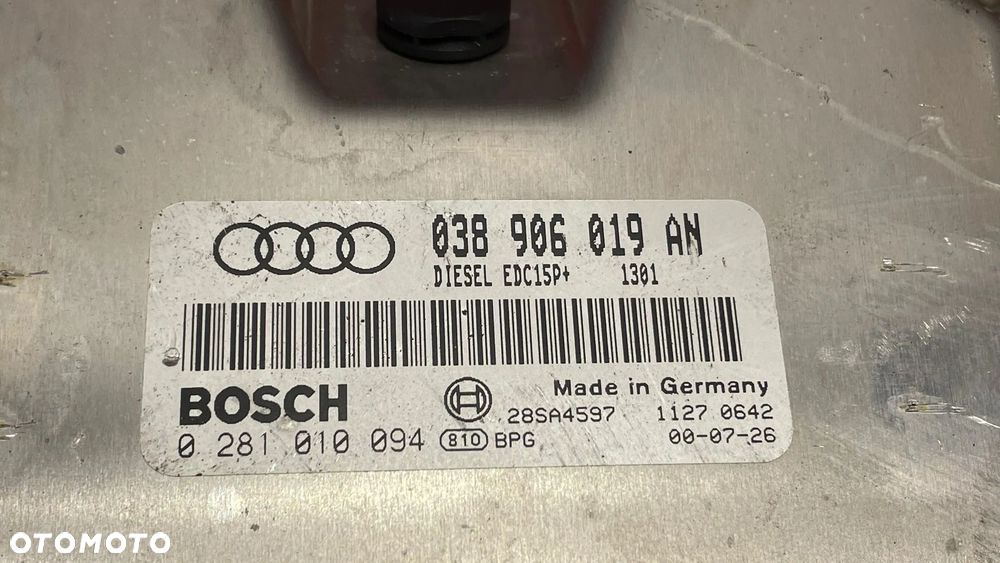 STEROWNIK KOMPUTER SILNIKA AUDI 038906019AN - 2