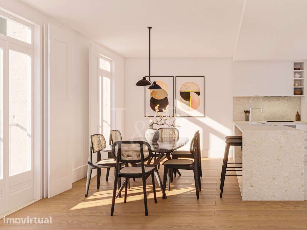 Penthouse T4 duplex com vista sobre Lisboa perto do Campo Santana - Grande imagem: 4/37
