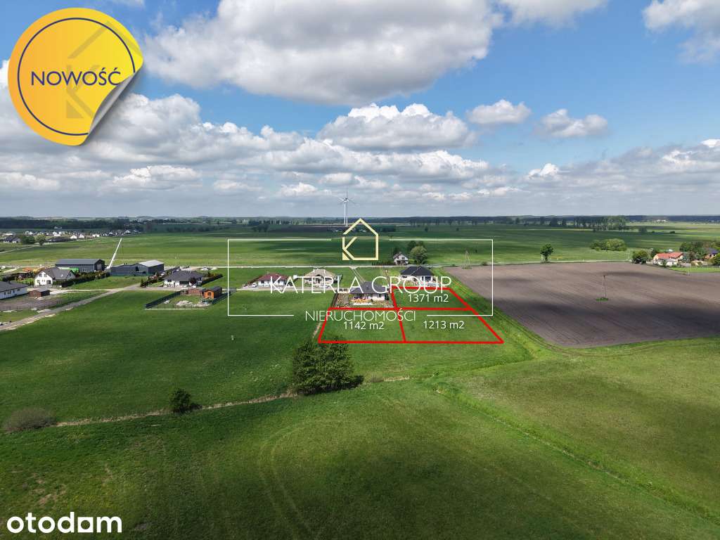 Działka 1142 m2 Krążkowo, gm.Złotniki Kuj. - Pełny obrazek: 2/3