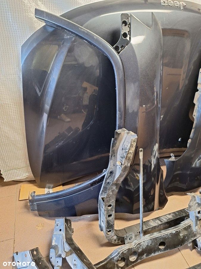 jeep grand cherokee wk2 lift 13-16 przod kpl. maska zderzak xenon chlodnice - 2