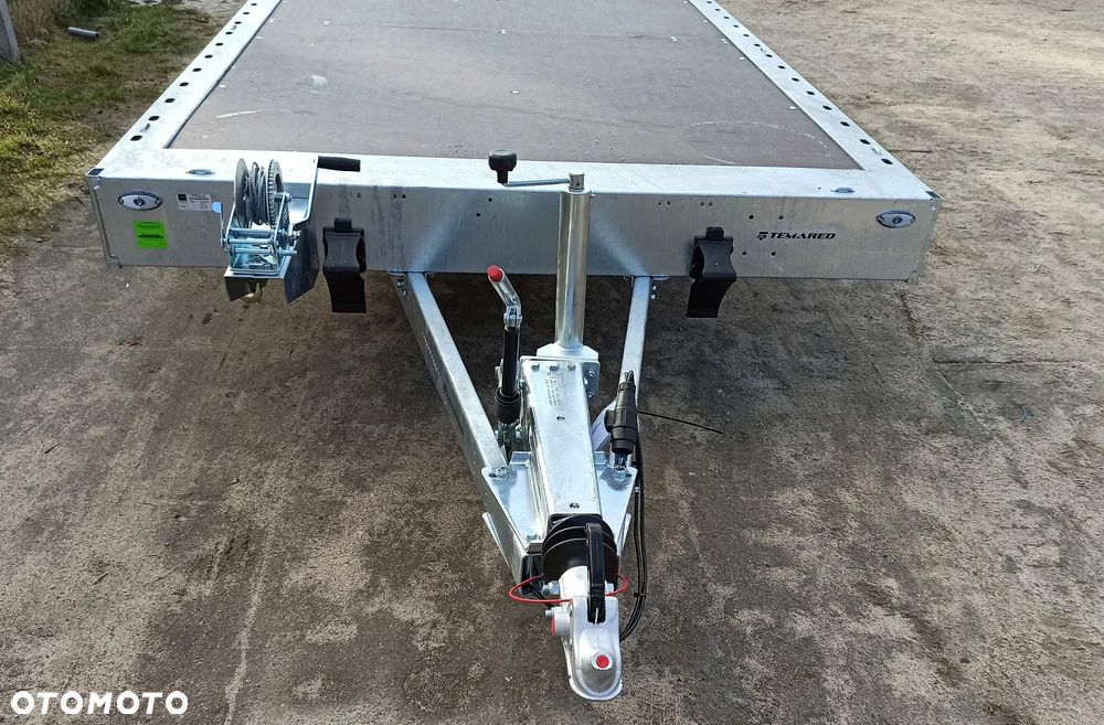 TEMARED CARPLATFORM 6021 / 3 osie 3,5T sklejka  wym. 590X211cm i inne, mocna - 9