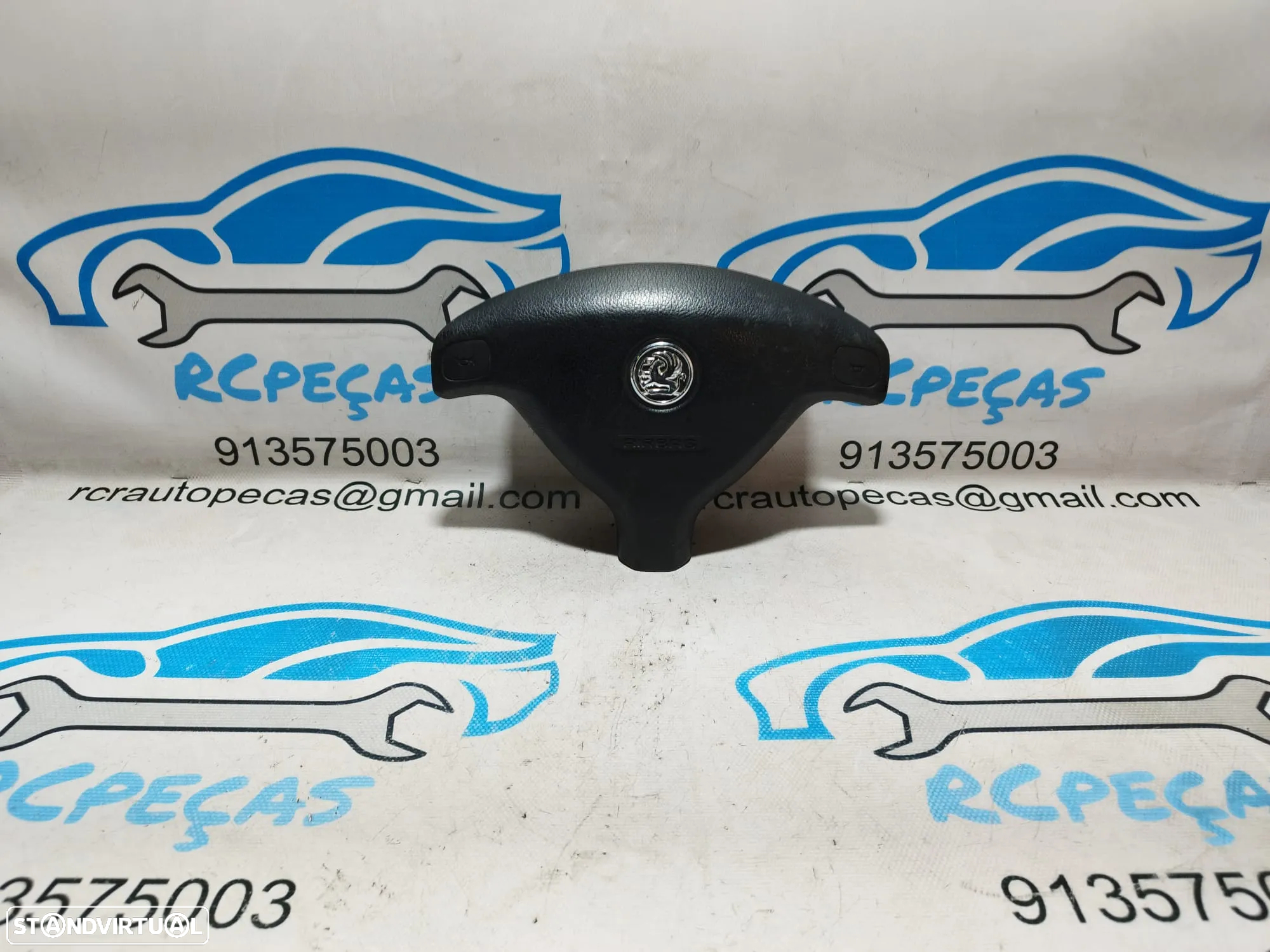 AIRBAG VOLANTE GUIADOR OPEL AGILA A H00 ASTRA G T98 CORSA B S93 COMBO B TIGRA A S93 ZAFIRA A T98 90437772 1615389901 2N030850585 - 6