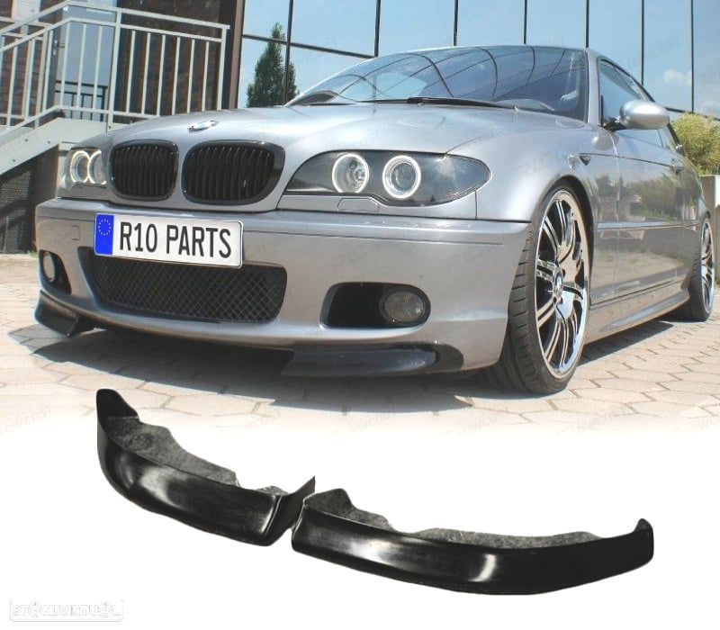 SPLITTER FRONTAL BMW E46 SEDAN 02-05 LOOK M TECH - 1