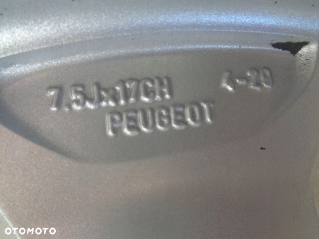 4X FELGI 17 PEUGEOT 3008 207 308 7,5J 4X108 ET29 65.1 - 12