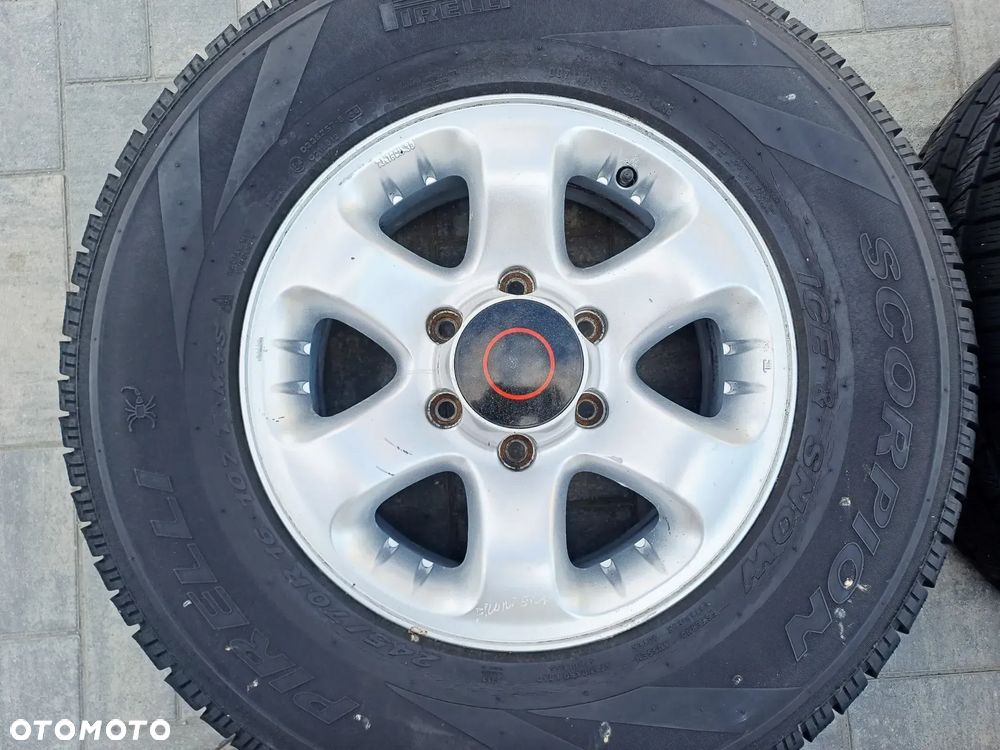 FELGI Z OPONAMI KOŁA ALUMINIOWE OPEL FRONTERA B R16 6X139.7 7Jx15CH-38 106.1 mm NR25 - 4