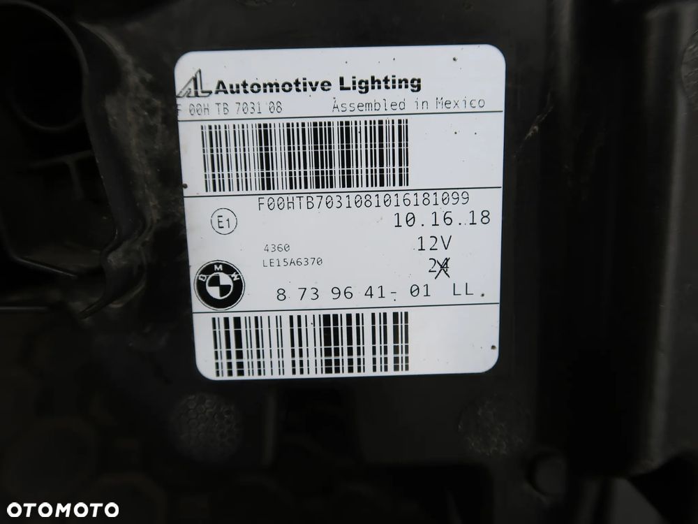 Lampa bmw X3  G01 8739641-01 - 9