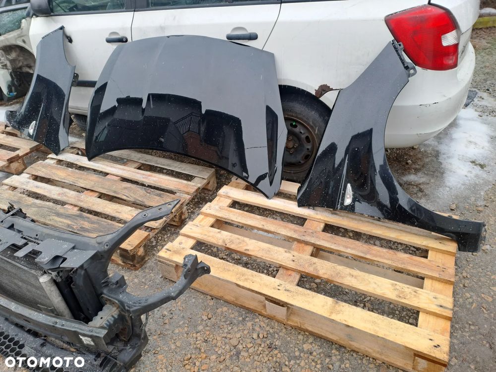 Hyundai I20 maska błotniki zderzak przód drzwi kompletne kod lakieru FR czarne - 1