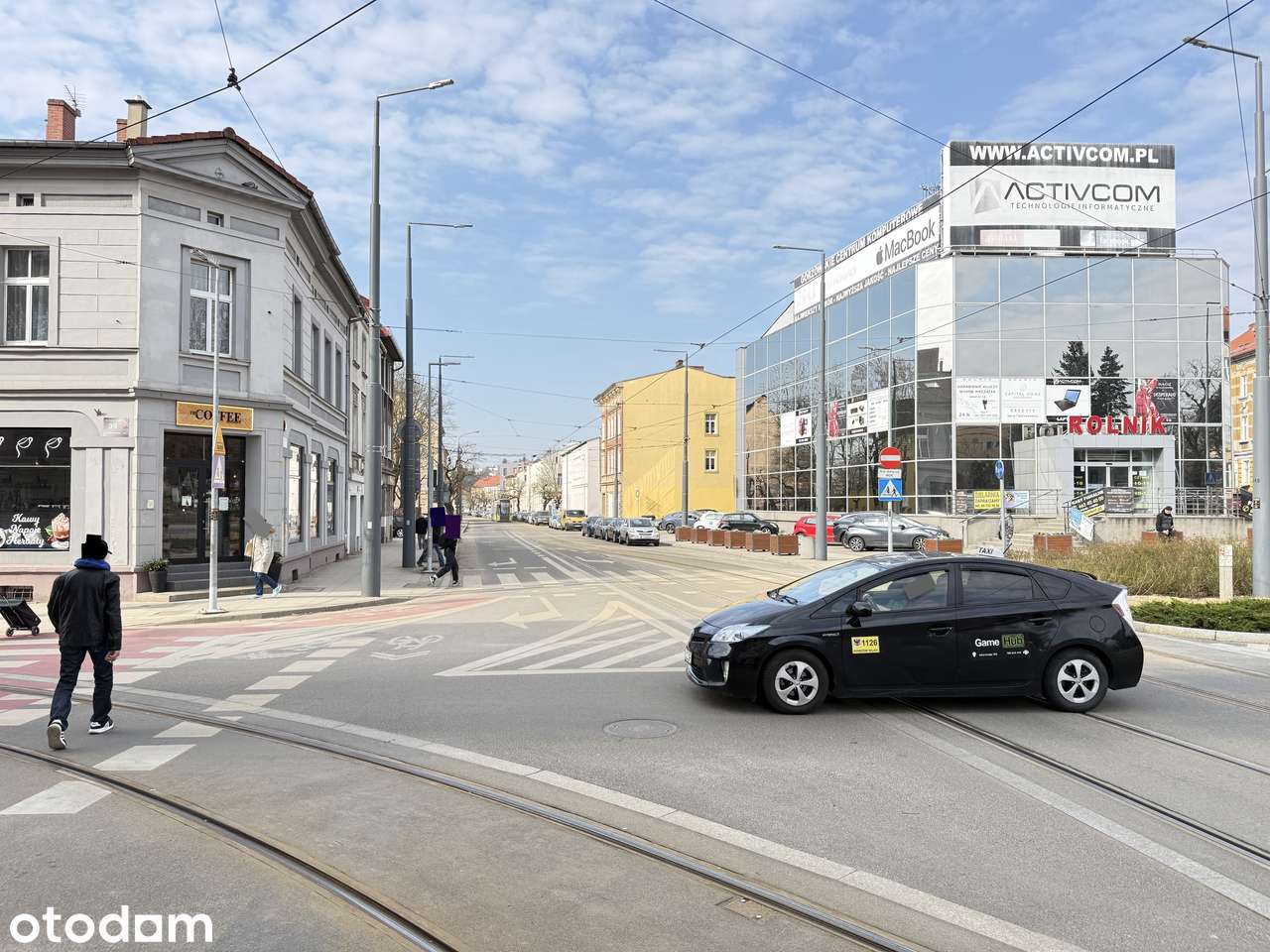 Działka w centrum-MPZP-zabudowa mieszkaniowa wielorodzinna.