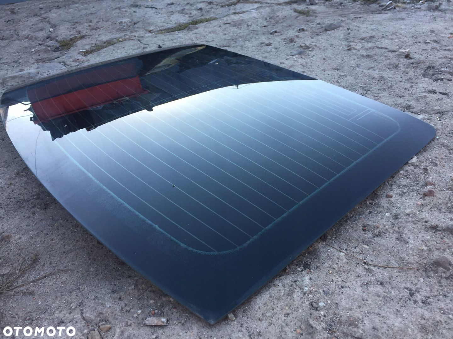 A4 B8 SEDAN SZYBA TYŁ TYLNA KAROSERYJNA GRZANA - 8