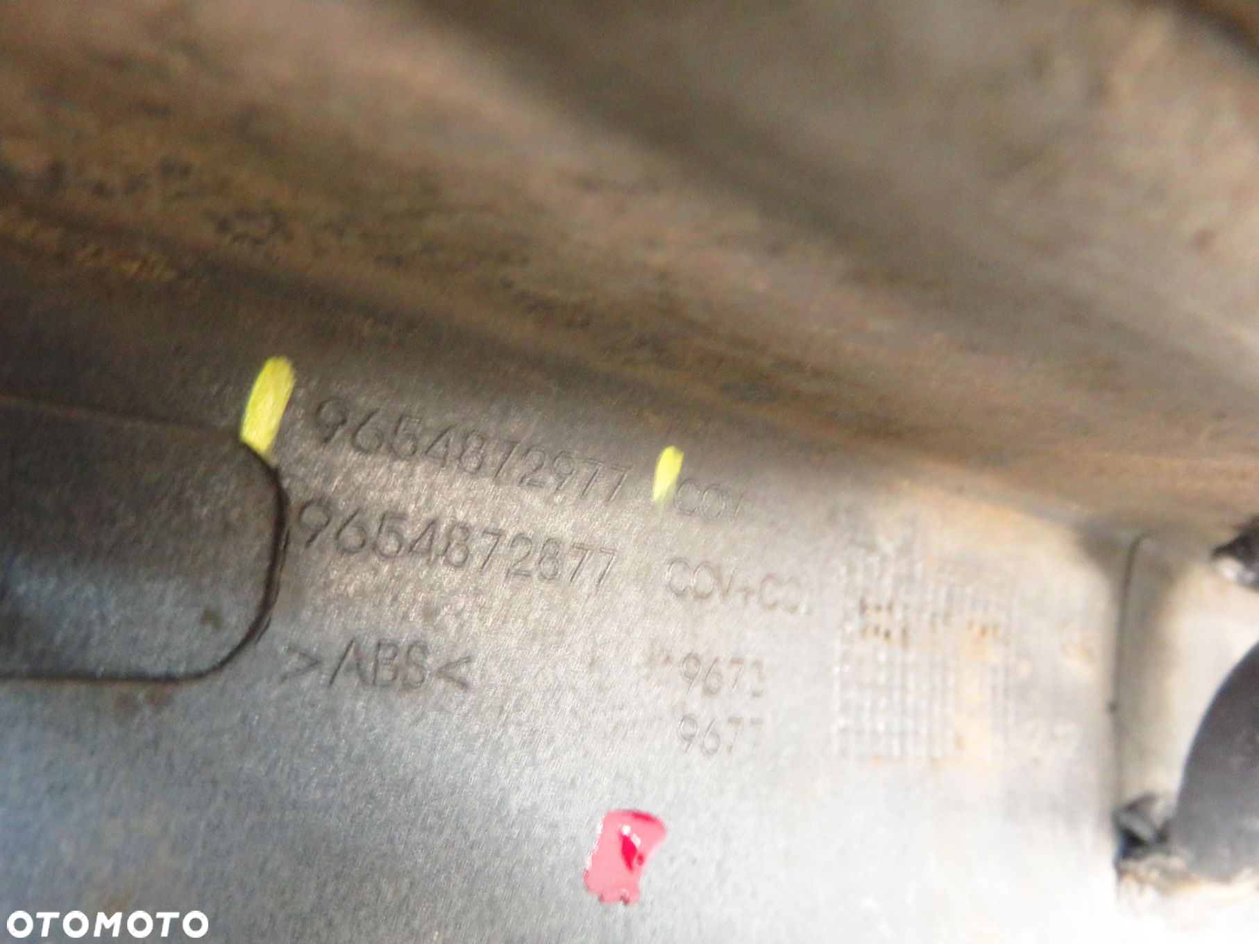 BLENDA KLAPY CITROEN C4 Grand Picasso I (UA_) 9654872977 KEBC - 3