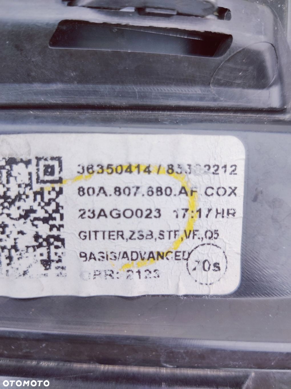 Kratka zderzaka prawa lewa Audi Q5 2 lift - 4