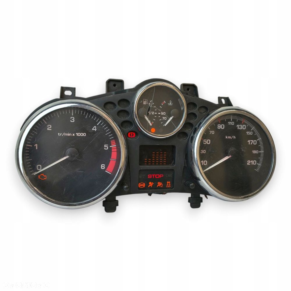 LICZNIK ZEGARY 9666637080 Peugeot 206+ 1.4 HDI Diesel europa - 6