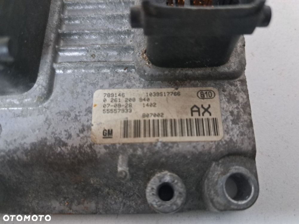 OPEL STEROWNIK KOMPUTER SILNIKA 55557933 AX - 4