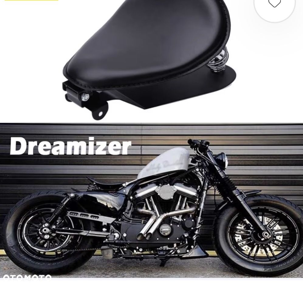 Harley Davidson Sportster  Siedzisko siedzenie solo - 4