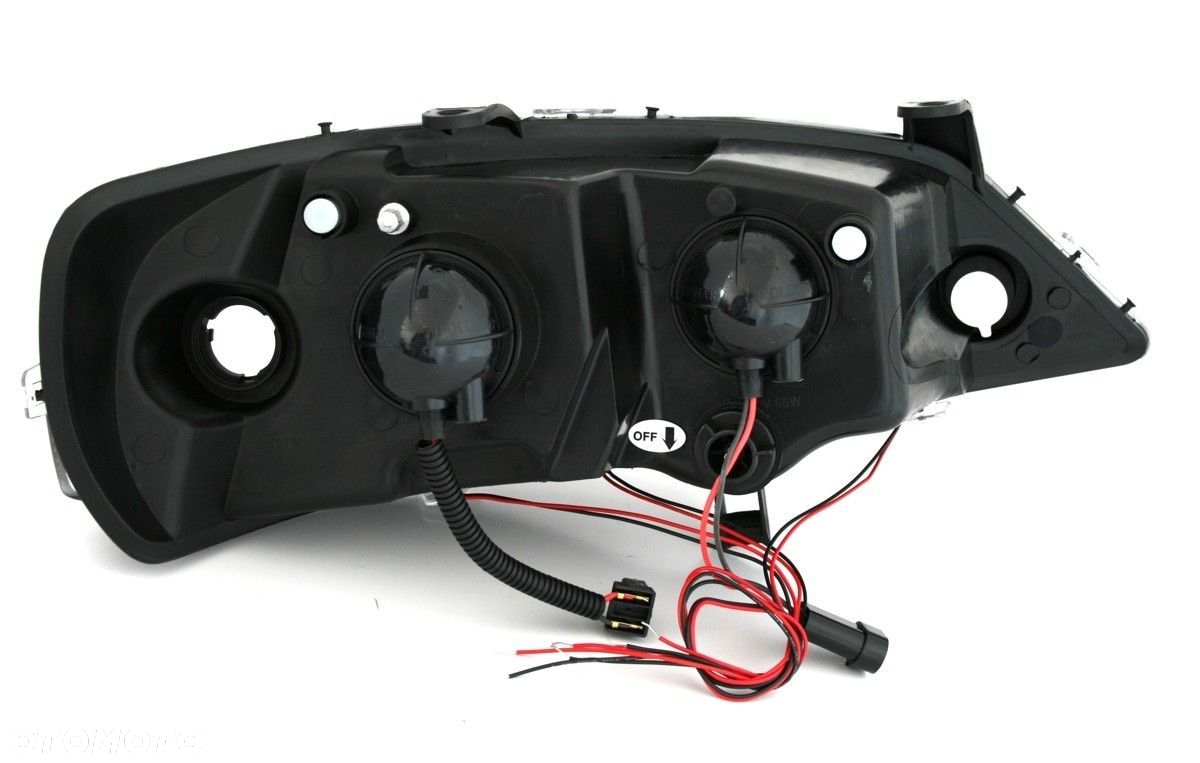 Reflektory Lampy OPEL ASTRA G II 2 SOCZEWKA CHROM - 2
