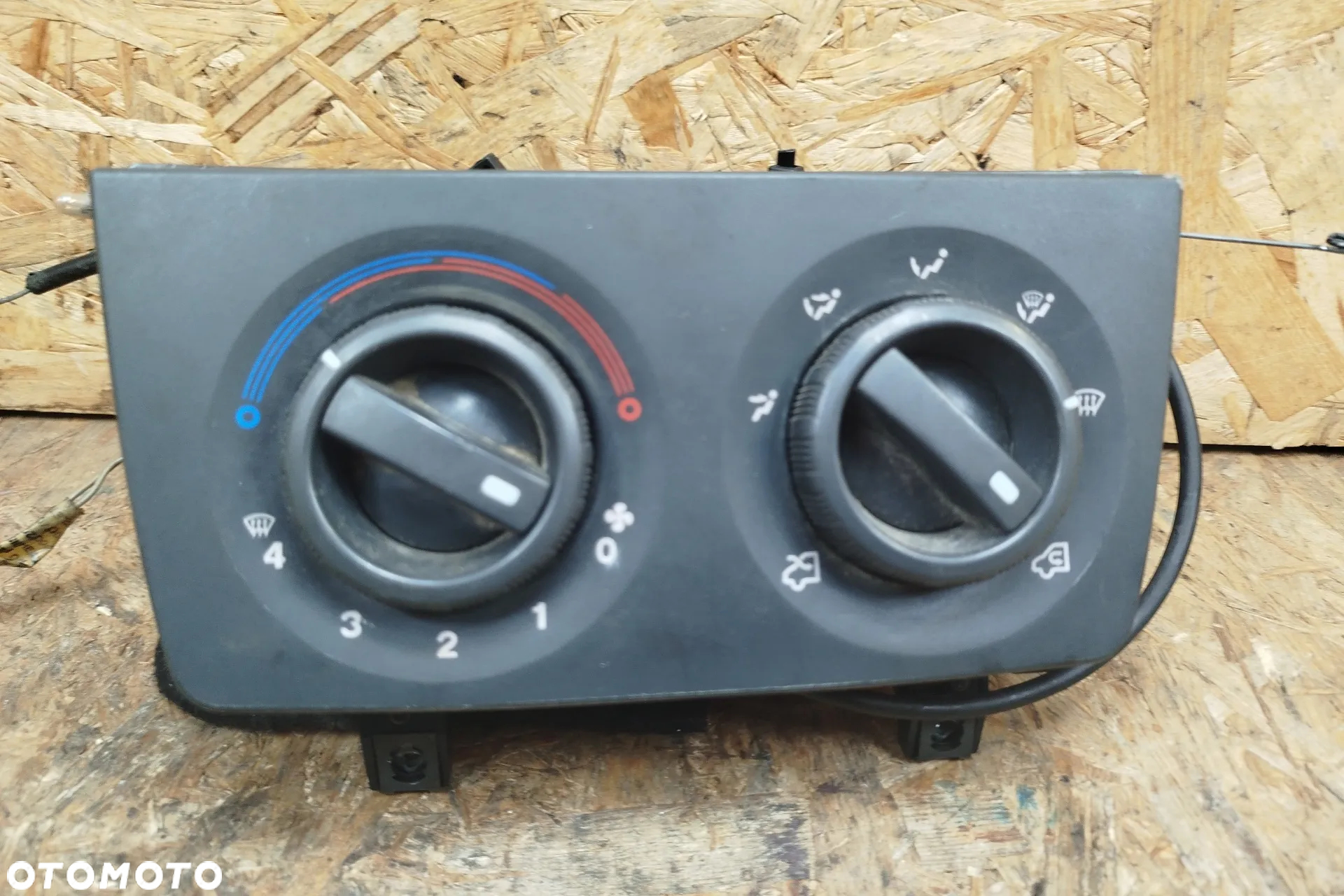 panel nawiewu bez KLIMY do Fiat Ducato III Boxer Jumper II 06-14 , sprawdzony - 9