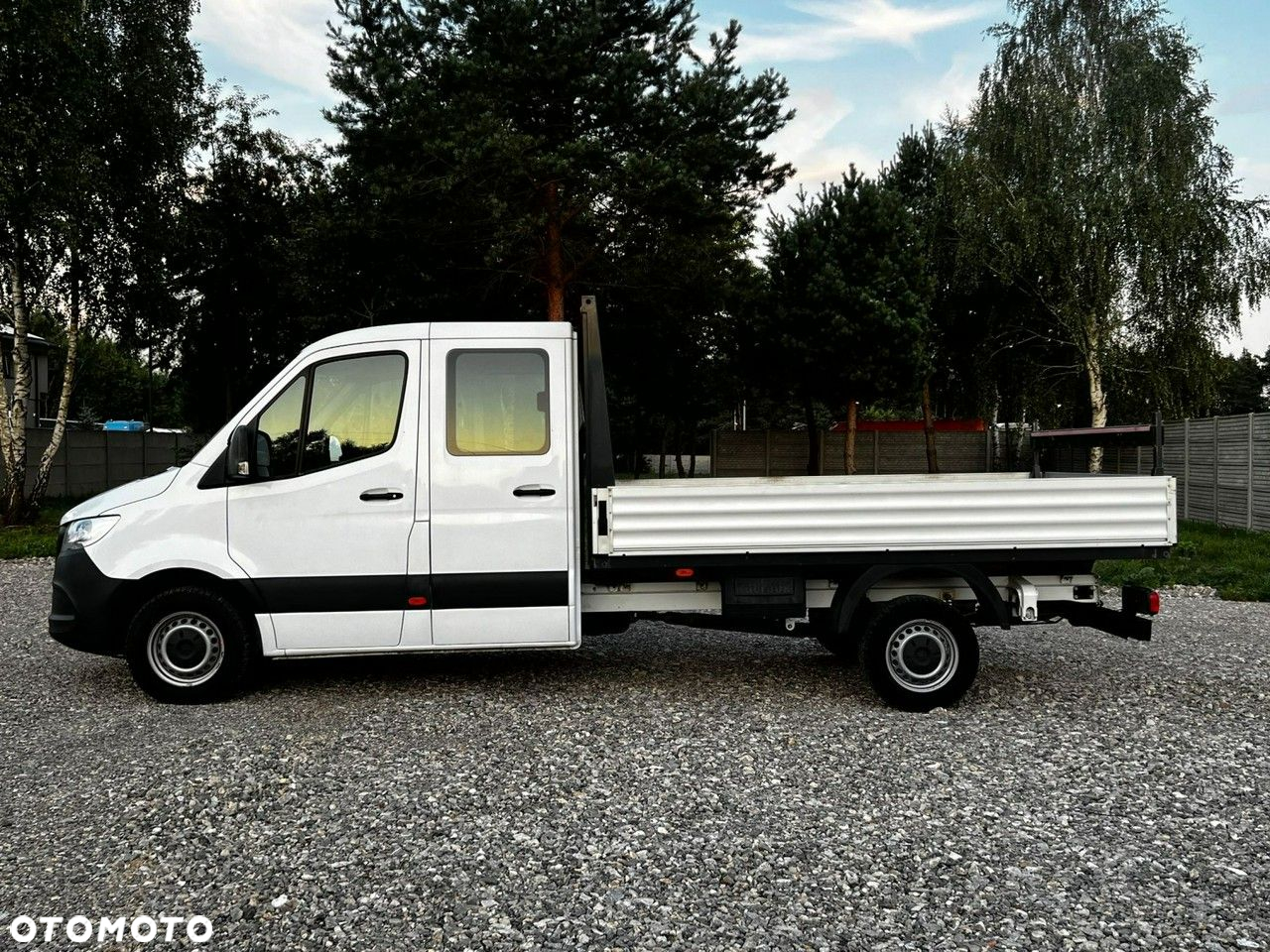 Mercedes-Benz Sprinter 316 CDI automat MAX burtowy skrzynia Doka brygadiera 6-cio miejscowy z Niemiec 3,4m paka 2020 model - 8