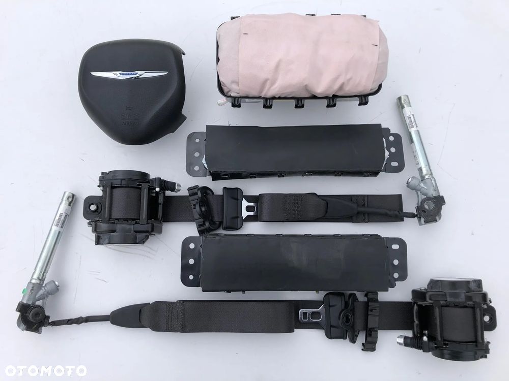 CHRYSLER PACIFICA DESKA SKÓRA KONSOLA KOKPIT PULPIT PÓŁKA PARAPET AIRBAG PODUSZKI PODUSZKA POWIETRZNA KIEROWCY PASAŻERA KOLANOWA KOLANOWE PODUSZKI KOLAN  PASY PAS regeneracja WYMIANA OD RĘKI NA MAGAZYNIE !!! - 21