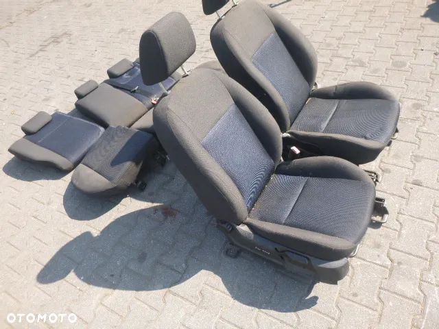 FOTEL FOTELE LEWY PRZÓD PRAWY PRZÓD + TYLNA KANAPA FORD FOCUS MK2 KOMBI 04- - 3