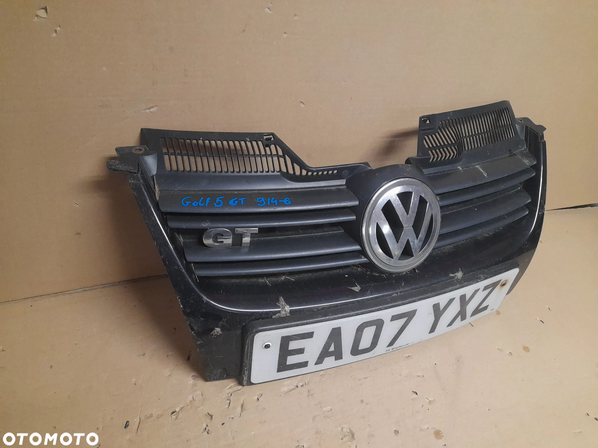 VW JETTA V GOLF V GT ATRAPA GRILL - 2
