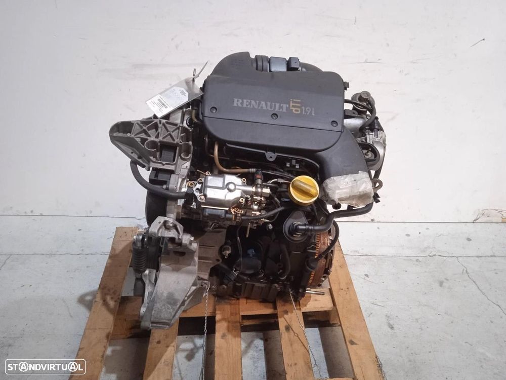 MOTOR COMPLETO RENAULT MEGANE I CLASSIC 2002 -F9Q732 - 1