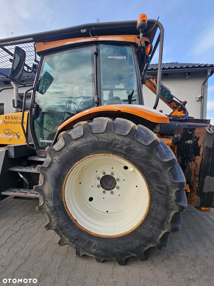 Renault Ergos 456 446 4x4  z kosiarką bijakową+ tuz + przedni wom - 17