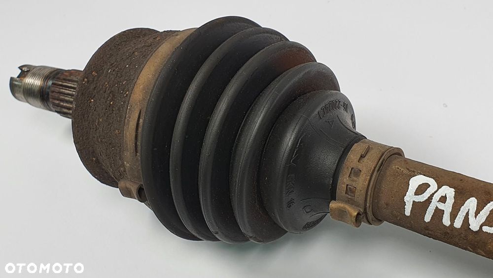 PÓŁOŚ PRAWA PRAWY PRZÓD PRZEDNIA FIAT PANDA II 1.2 8V - 5