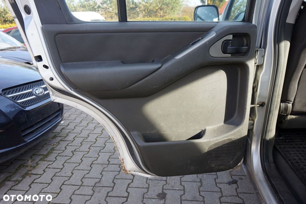 DRZWI TYLNE LEWE PATHFINDER III R51 KL0  SREBRNY NISSAN 2005-2014 - 6