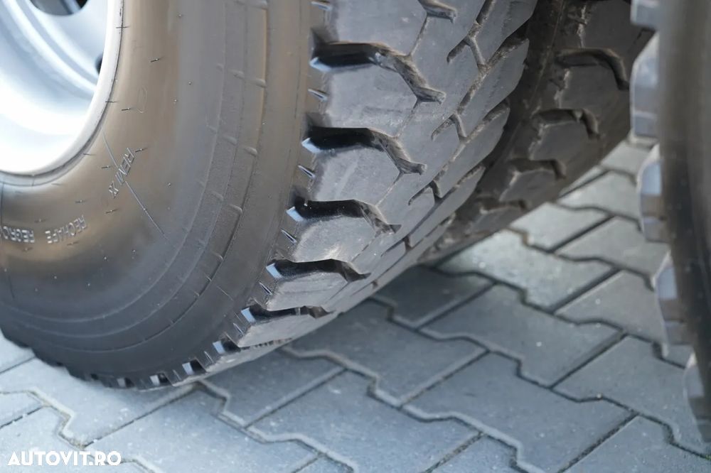 Renault C 430 / 6x4 / LIVRARE 6.7 M + CUPTOR HIAB 166 ES-4 / EXTENSIE 12.5 M / RADIOCOMANDĂ / FURCĂ / ROTATOARE - 25