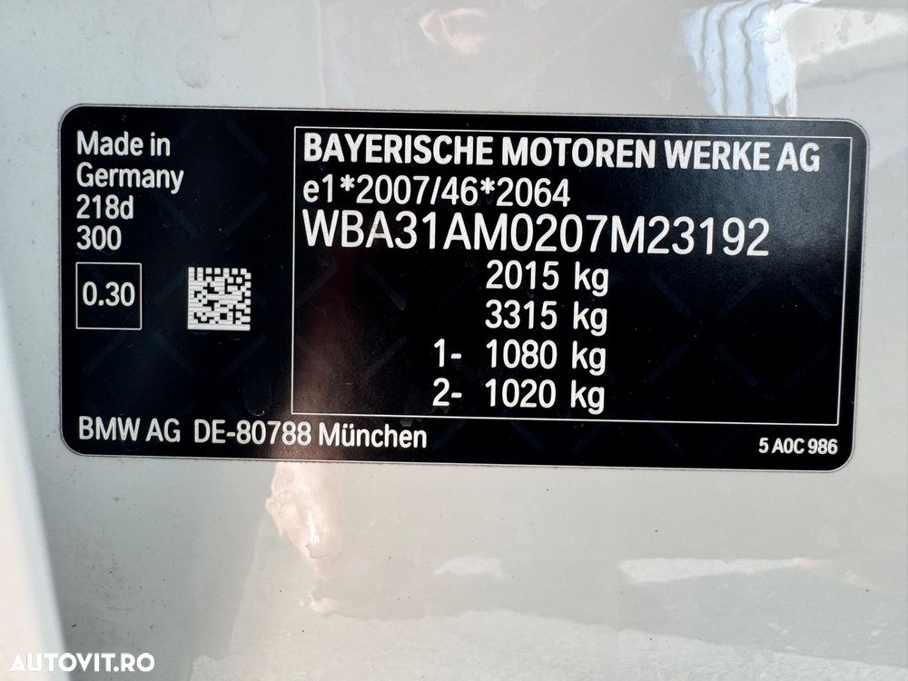 BMW Seria 2 218d AT - 3