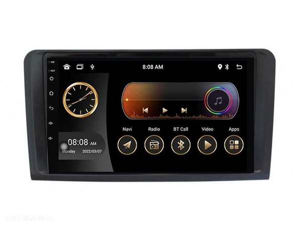 Radio samochodowe Android Benz ML-Class (W164) 2006.-2010 (9")