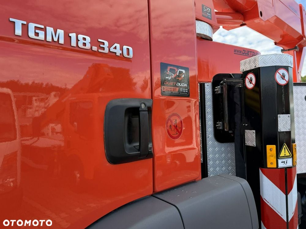 MAN TGM 18.340 Zwyżka BISON Palfinger 35 KS Podnośnik Koszowy - 8