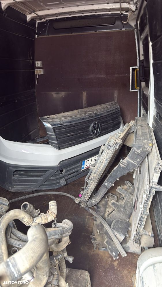 Volkswagen Crafter VW 130.000km 35 L3H2 L4H3 XL XXL lung 2020 2.0tdi 140 cai Unic Proprietar de noua Carte Service Istoric Complet Km reali NU MERCEDES SPRINTER Transit Transporter Boxer Iveco categ B - 20