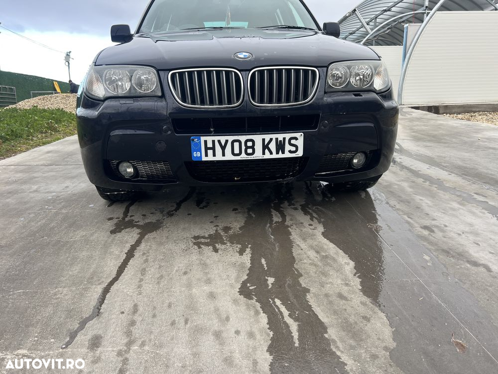 Capota usa aripa bara bmw x3 e83 monacoblau metallic - 6